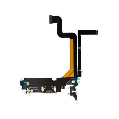 Red Charging Port for iPhone 14 Pro Max-Gold Red Charging Port for iPhone 14 Pro Max-Gold
